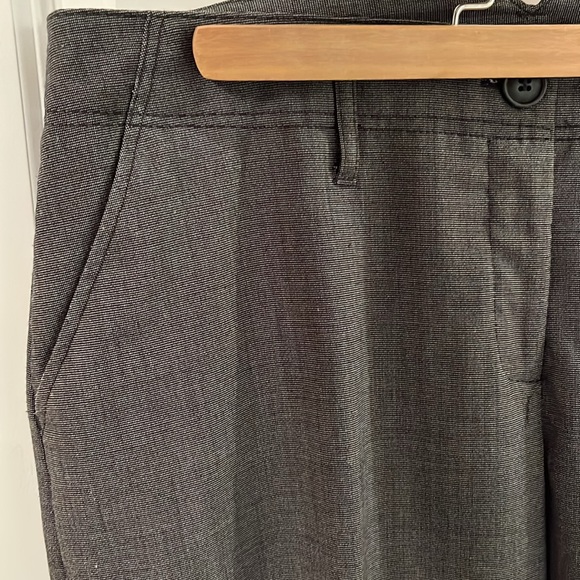 REITMANS dark grey wide leg cuffed dress pants - Picture 3 of 6